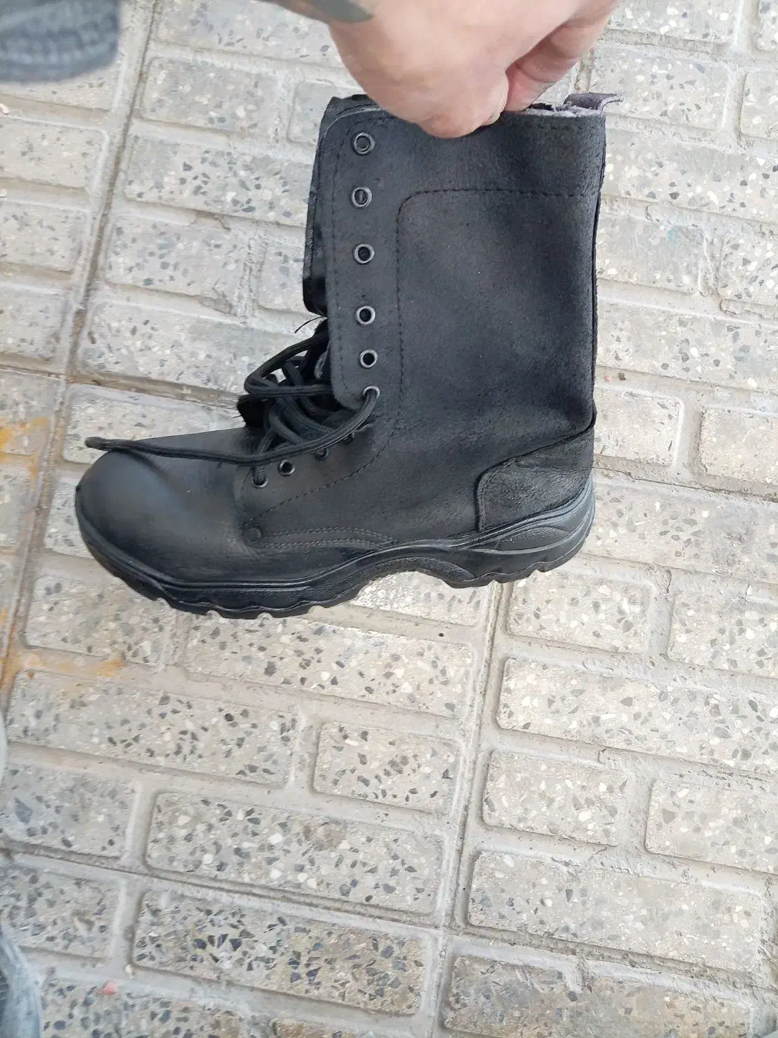 پوتین سربازی درحد نو|کیف، کفش، کمربند|نجفآباد, جعفرآباد|دیوار