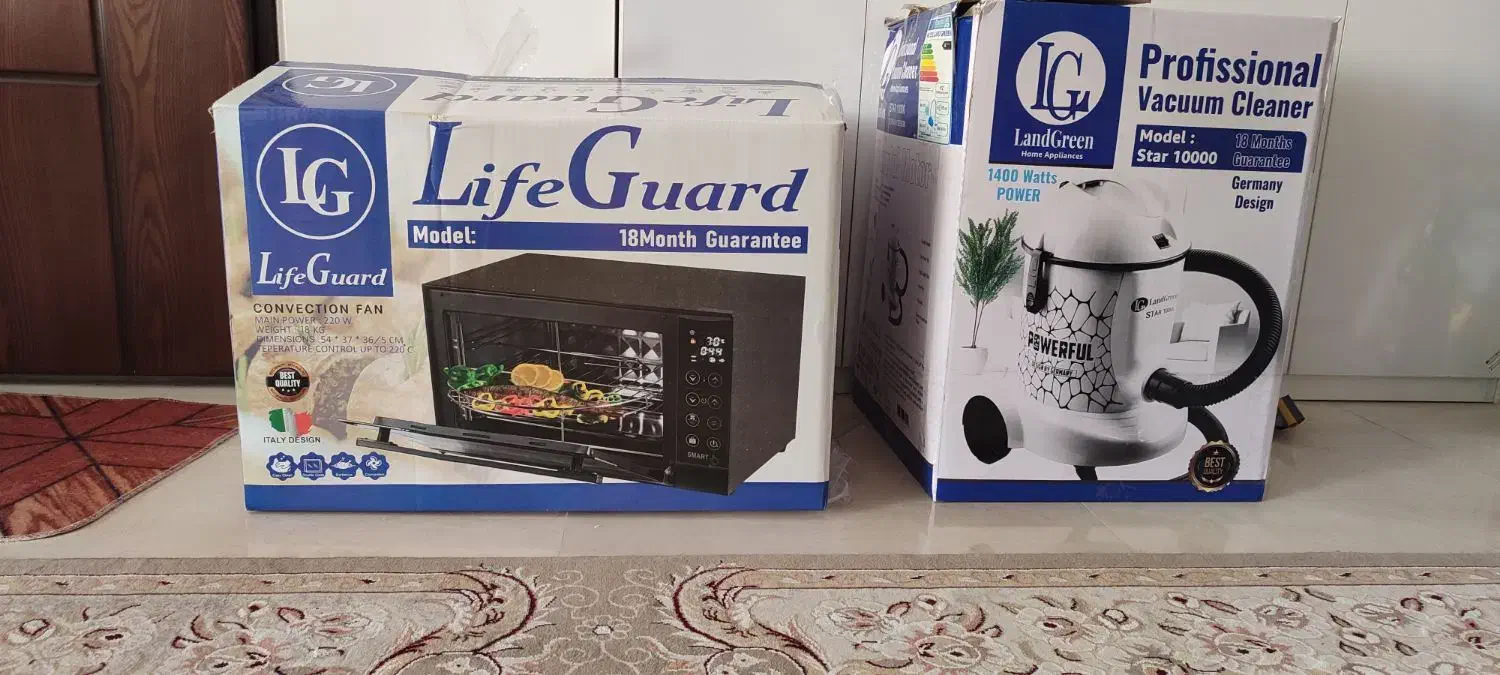 جارو برقی و مایکروفر|سایر لوازم برقی|مبارکه, |دیوار