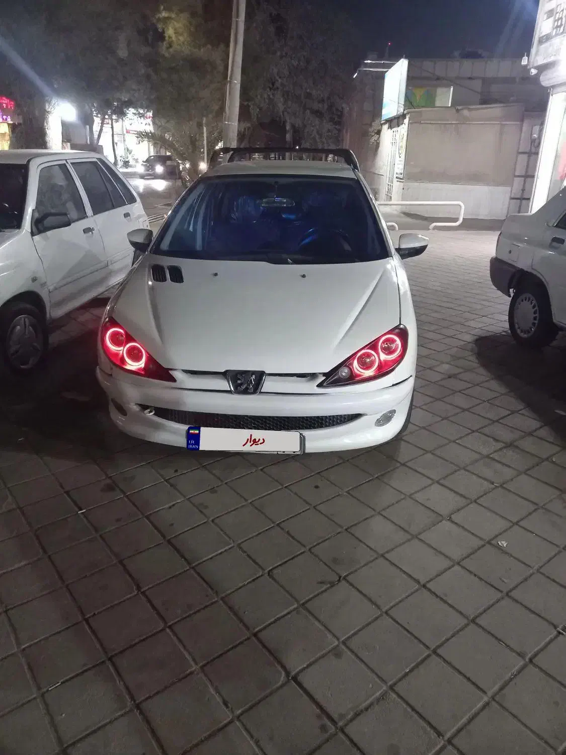 ۲۰۶ ۹۳ تیپ ۵ با لوازم|خودرو سواری و وانت|کاشان, مدرس|دیوار