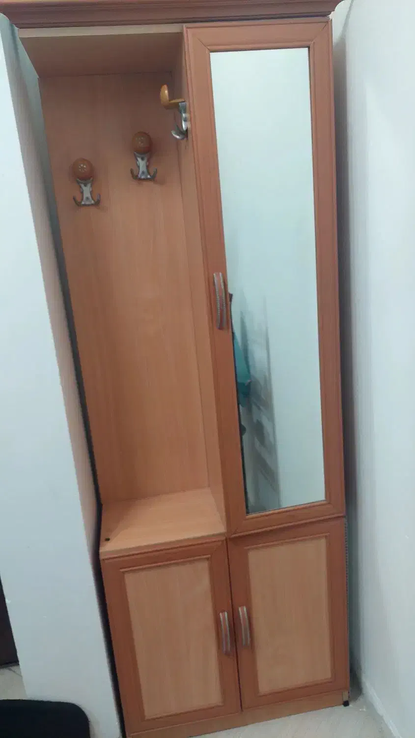 جاکفشی رختکن دار|جاکفشی، کمد، دراور|یزد, |دیوار