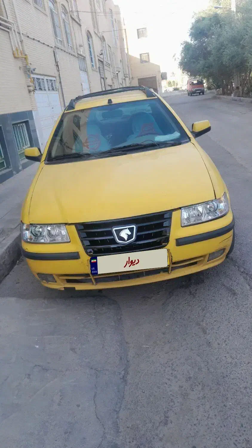 سمند پلاک ع ef7|خودرو سواری و وانت|یزد, |دیوار