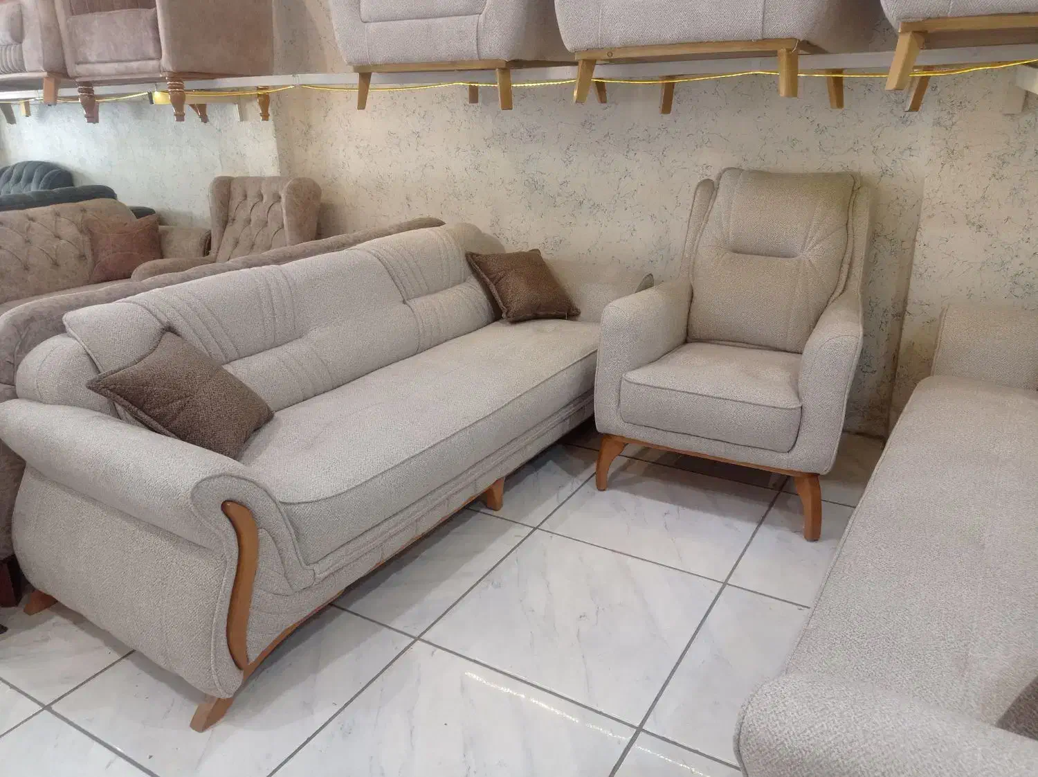 مبلمان تماشا فروش با شرایط اقساط بدون سود|مبلمان خانگی و میز عسلی|جهرم, |دیوار