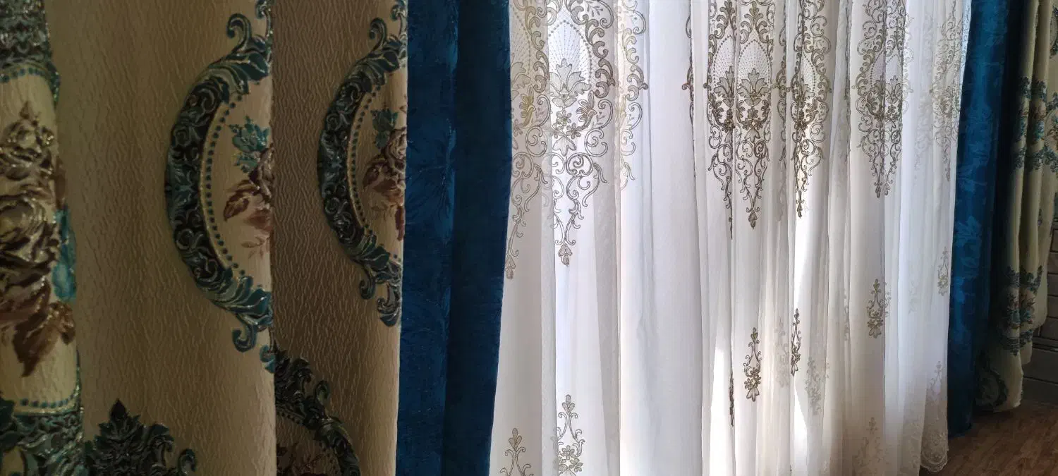 پرده|پرده، رانر، رومیزی|اصفهان, پوریای ولی|دیوار