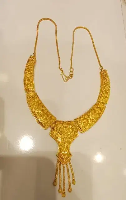 گردنبند طلای 18 عیار|جواهرات|بندر گناوه, |دیوار