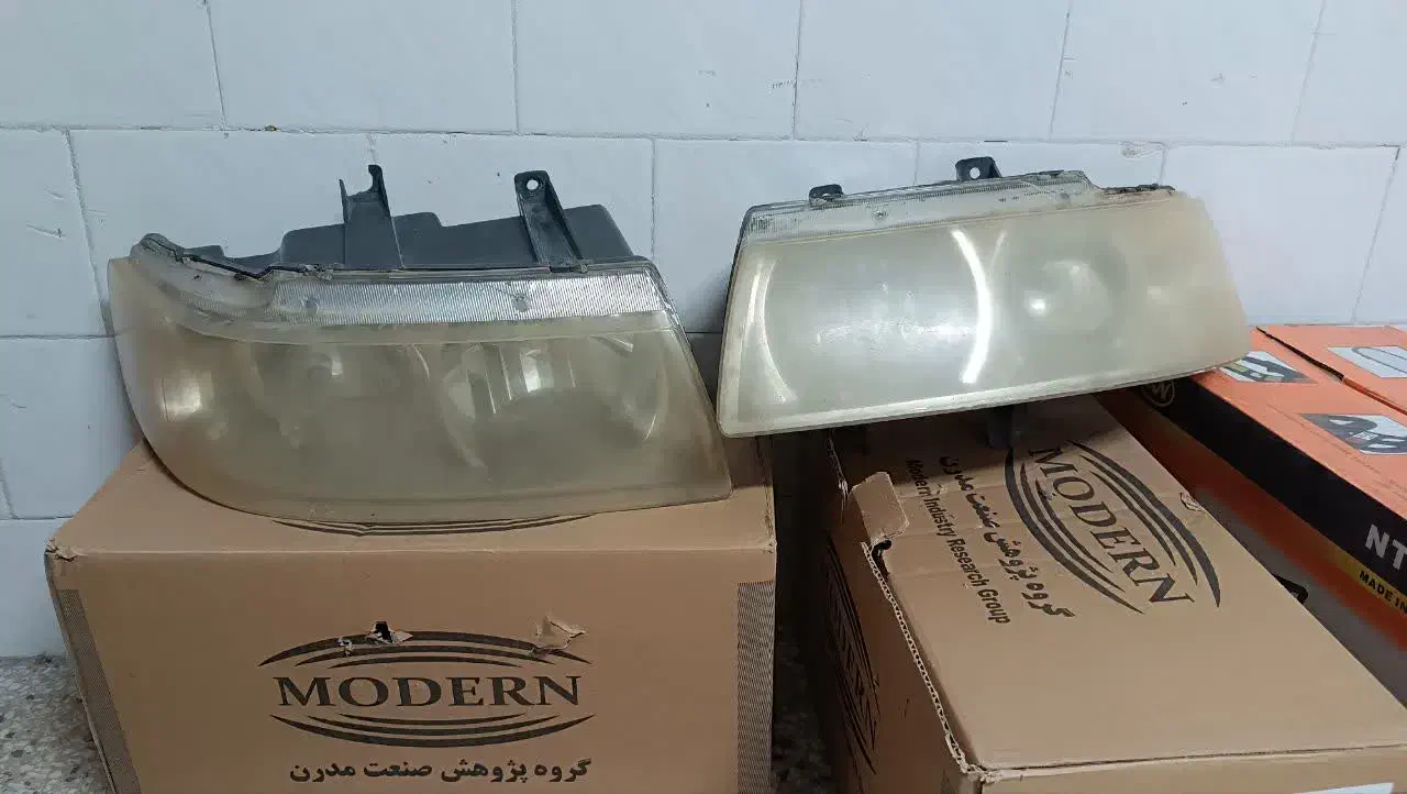 دو عدد چراغ جلو سمند|قطعات یدکی و لوازم جانبی|تربت‌حیدریه, شهرک ولیعصر|دیوار