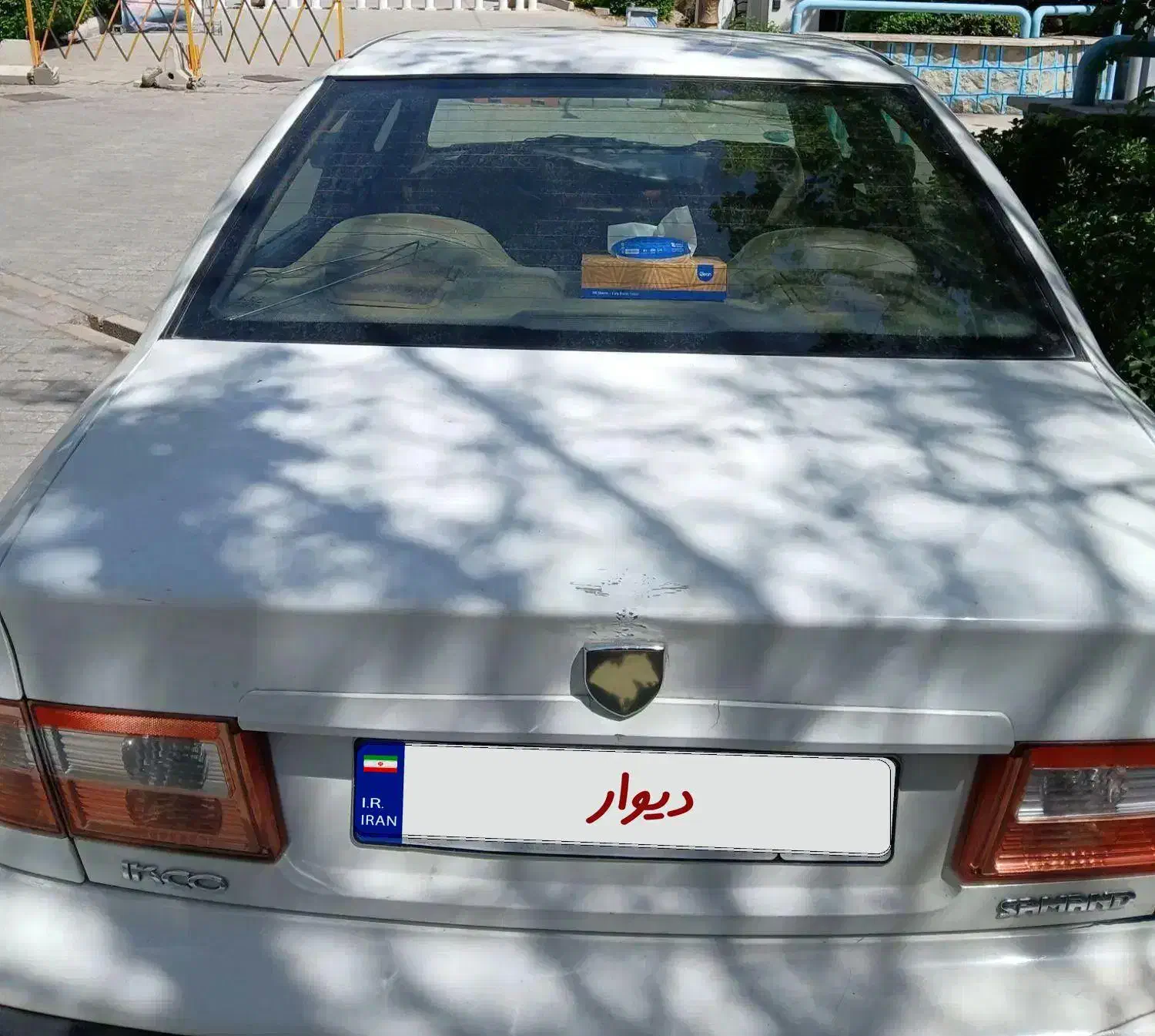 سمند مدل ۹۲ سی ان جی دستی بدون رنگ سالم|خودرو سواری و وانت|فردیس, شهرک ارم|دیوار