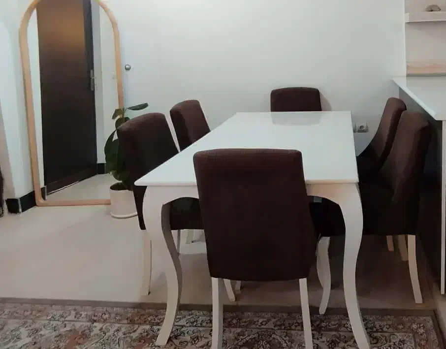 میز نهارخوری|میز و صندلی غذاخوری|جم, |دیوار