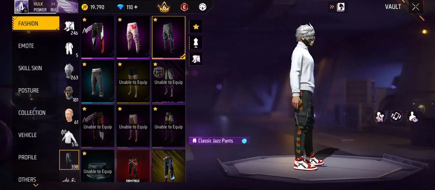 اکانت فری فایر گاد لول71|کنسول، بازی ویدئویی و آنلاین|مرودشت, ابوذر جنوبی|دیوار