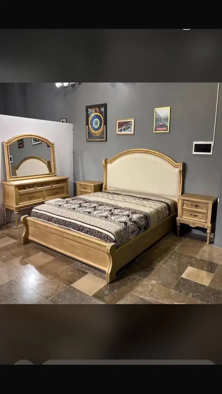 تخت خواب+ سرویس خواب ویانا|تخت و سرویس خواب|مشکیندشت, |دیوار