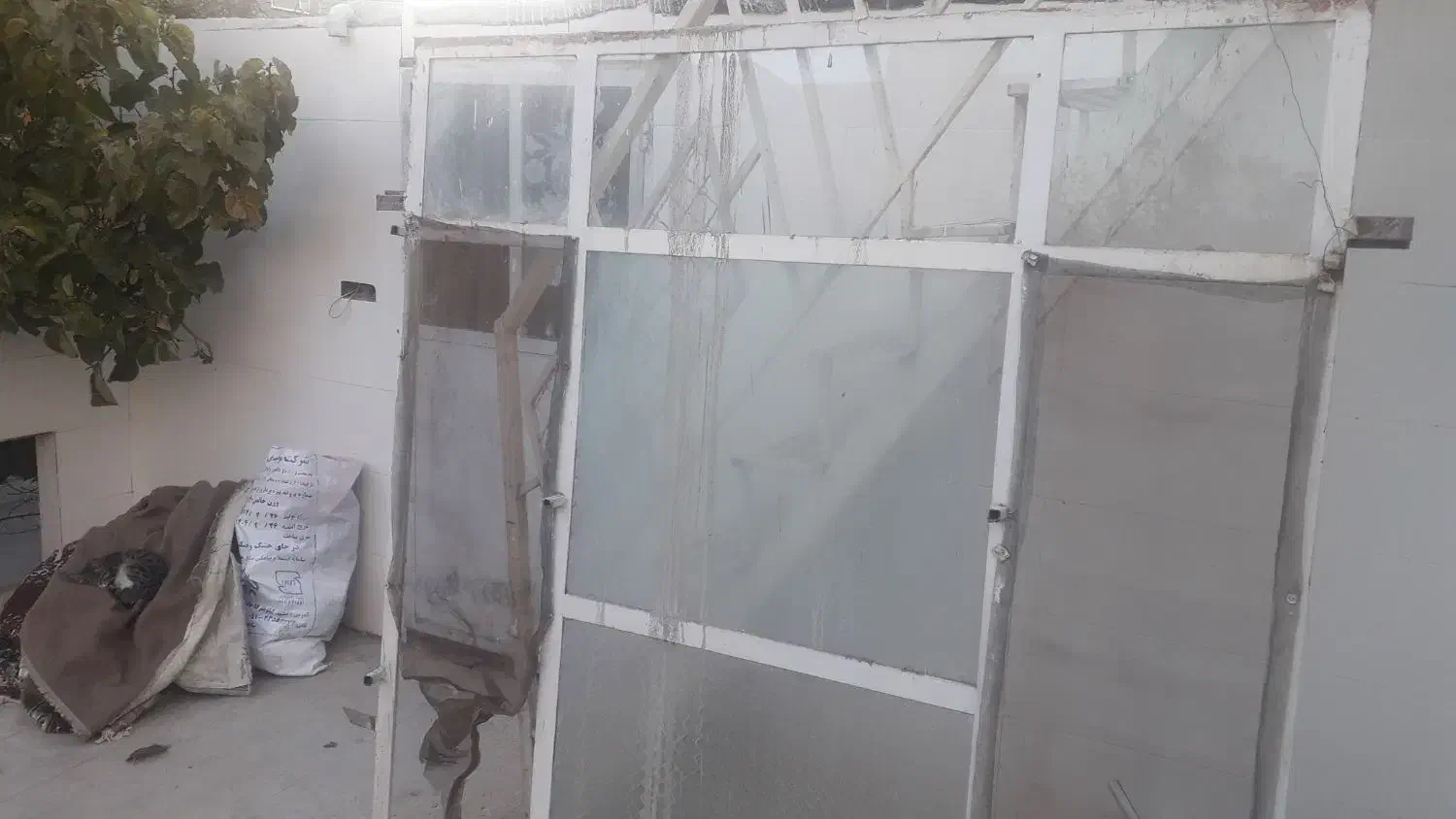 پنجره آهنی۲در۲|مصالح و تجهیزات ساختمان|مشهد, خواجه ربیع|دیوار