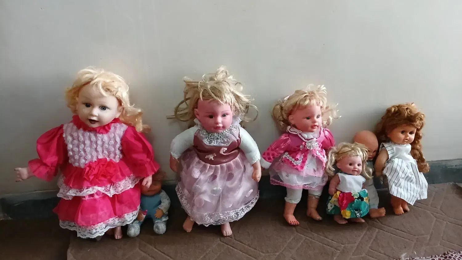 عروسک گوشتی خارجی عتیقه اورجینال  متن اگهی کامل|اسباب‌‌بازی|شیراز, صاحب الزمان|دیوار