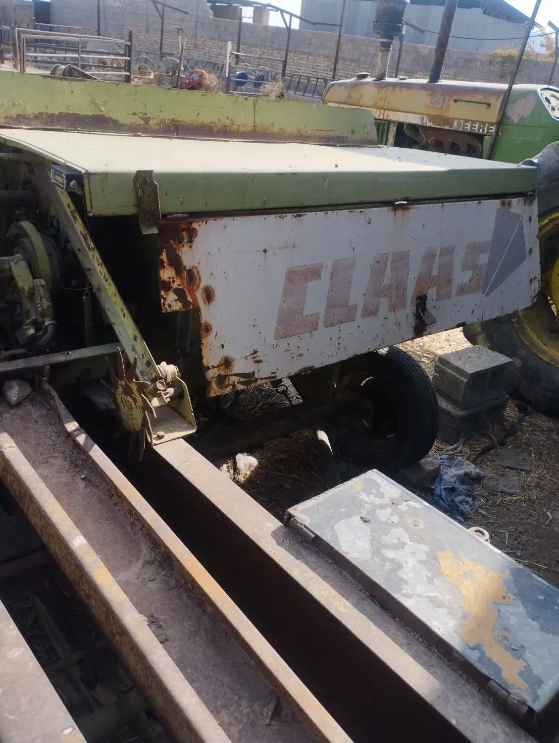 فروش تراکتور جاندیر وبیلرکلاس 55|خودرو سنگین|ارسنجان, |دیوار