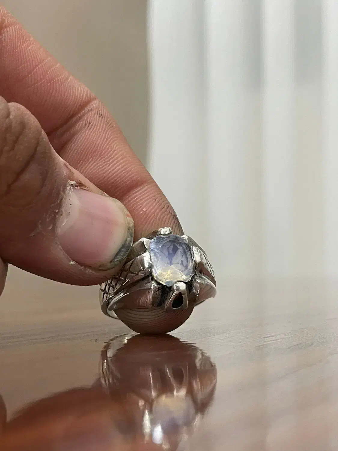 انگشتر نقره|کلکسیون اشیاء عتیقه|سقز, |دیوار