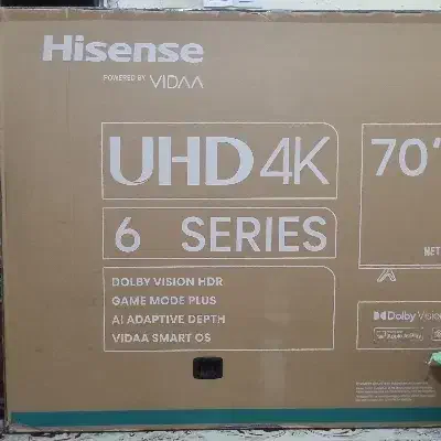 فروش تلوزیون هایسنس نو پلمپ|تلویزیون و پروژکتور|صدرا-فارس, باغشهر دادگستری قدیم|دیوار