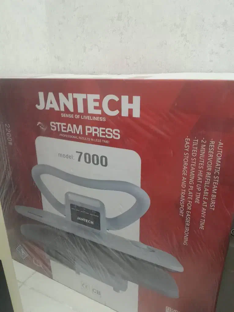اتو پرس بخار JANTECH مدل 7000 (نو، پلمب)|اتو و لوازم اتو|کهریزک, |دیوار
