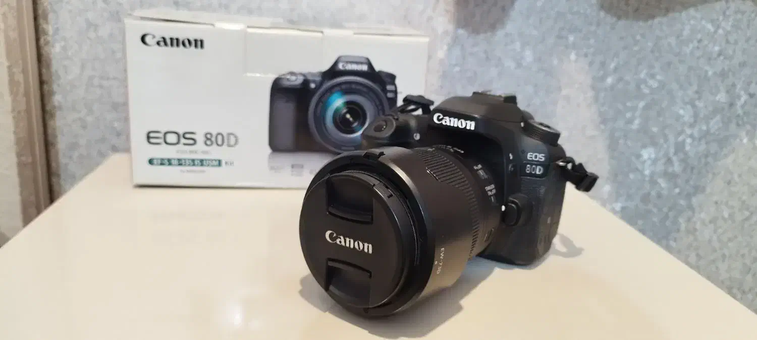 دوربین ۸۰d canon|دوربین عکاسی و فیلمبرداری|اهواز, آسیاباد|دیوار