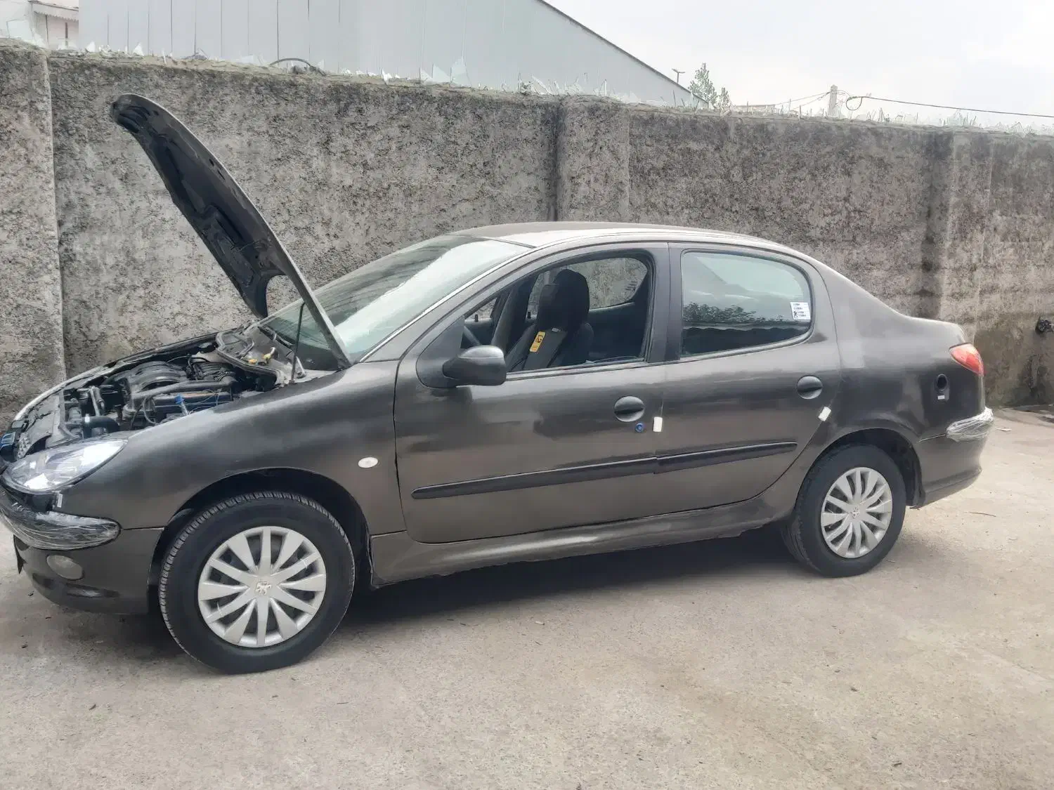 پژو 206 صندوقدار  sd  tu5  v8|خودرو سواری و وانت|رشت, پل تالشان|دیوار
