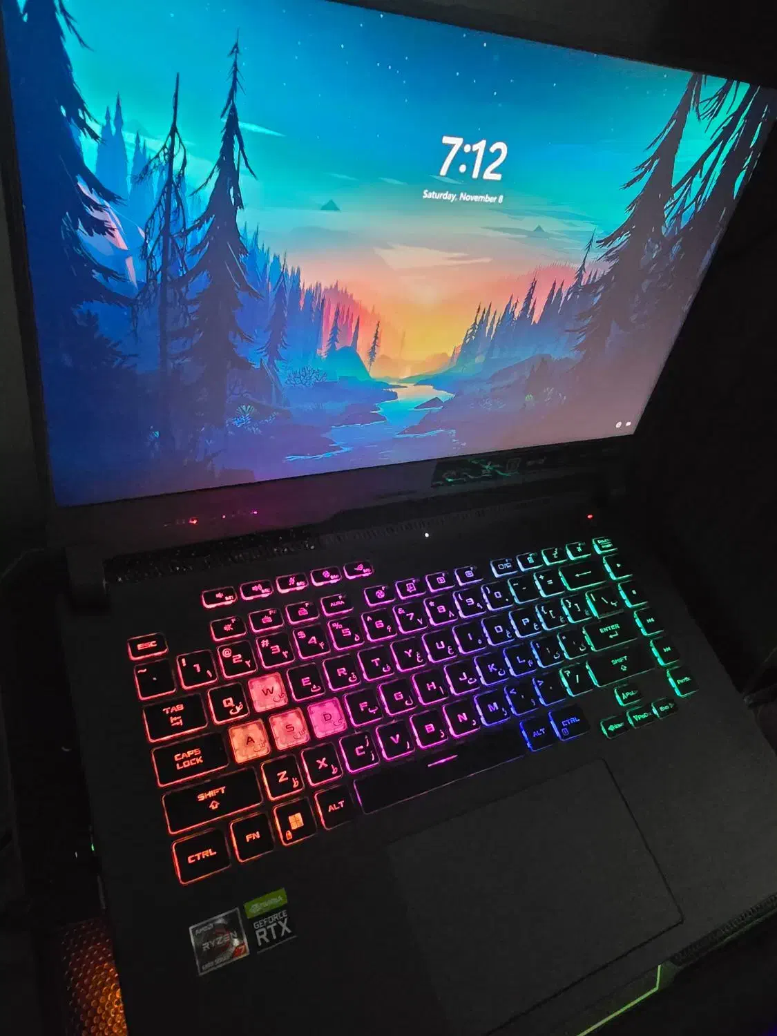 لپ تاپ Rog G513 Rm همراه ۱۵ میلیون تجهیزات|رایانه همراه|اصفهان, حسینآباد|دیوار