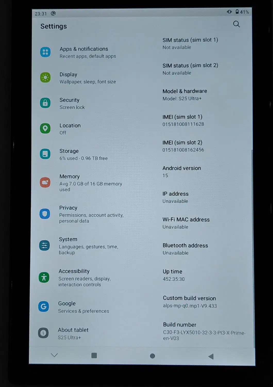 تبلت +s25 ultra|تبلت|اراک, |دیوار