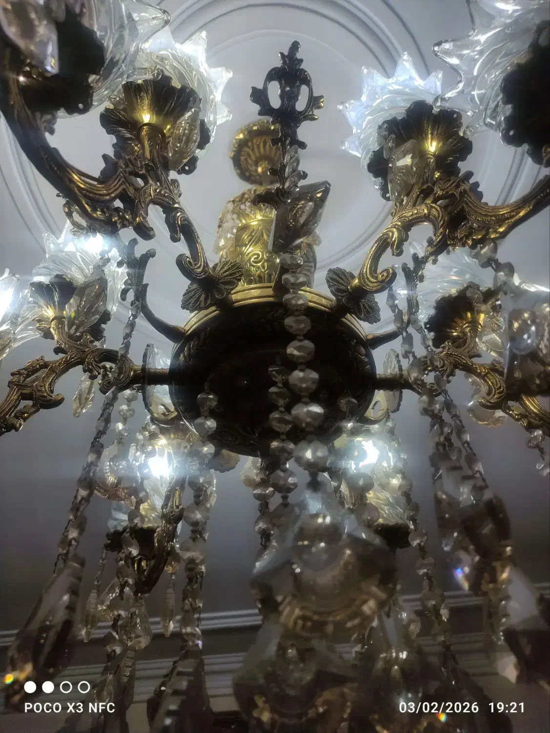 لوستر|لوستر و چراغ آویز|باغستان, |دیوار