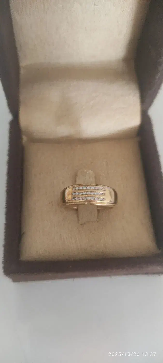 دو عدد انگشتر بدل طلا رنگ ثابت|بدلیجات|اصفهان, جاوان|دیوار