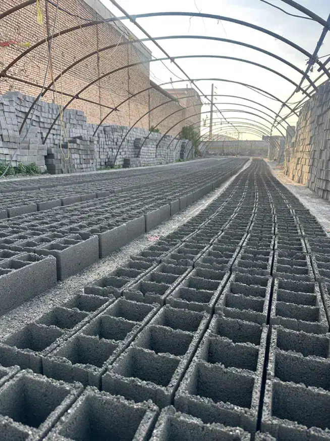 بلوک‌ سیمانی پایه فنس یونولیت ایتال اجر سیمان|مصالح و تجهیزات ساختمان|گرگان, |دیوار