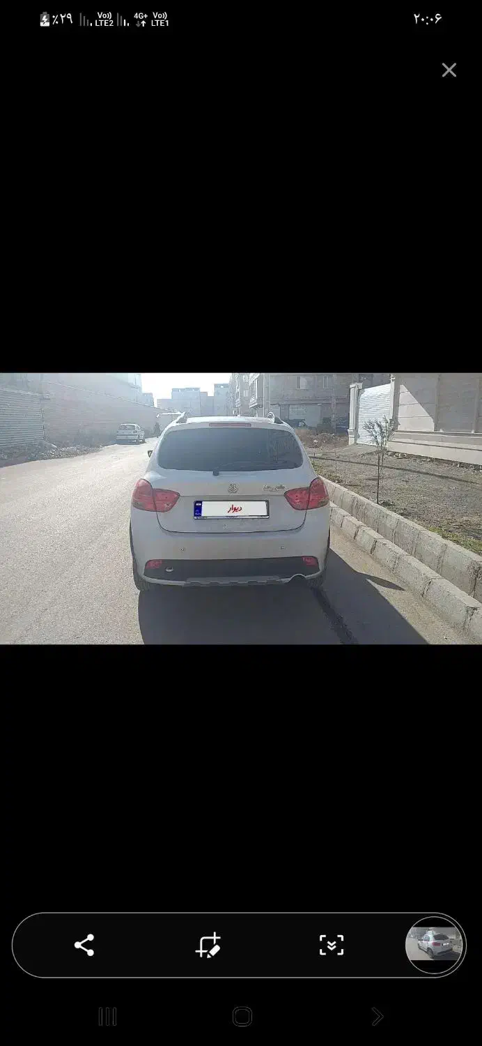 کوییک آر سقف مشکی ۴۰۱|خودرو سواری و وانت|قزوین, |دیوار