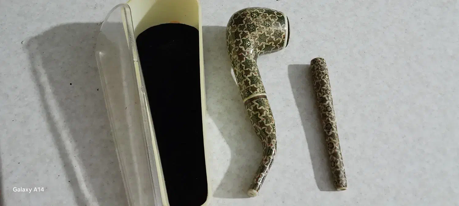 پیپ وچوب سیگار منبت کاری|کلکسیون اشیاء عتیقه|پردیس, فاز ۸|دیوار