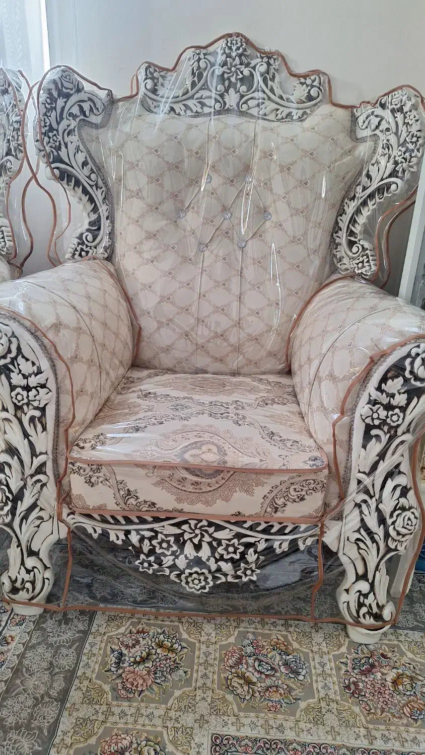 فروش مبل ۷نفره|مبلمان خانگی و میز عسلی|آبیک, |دیوار