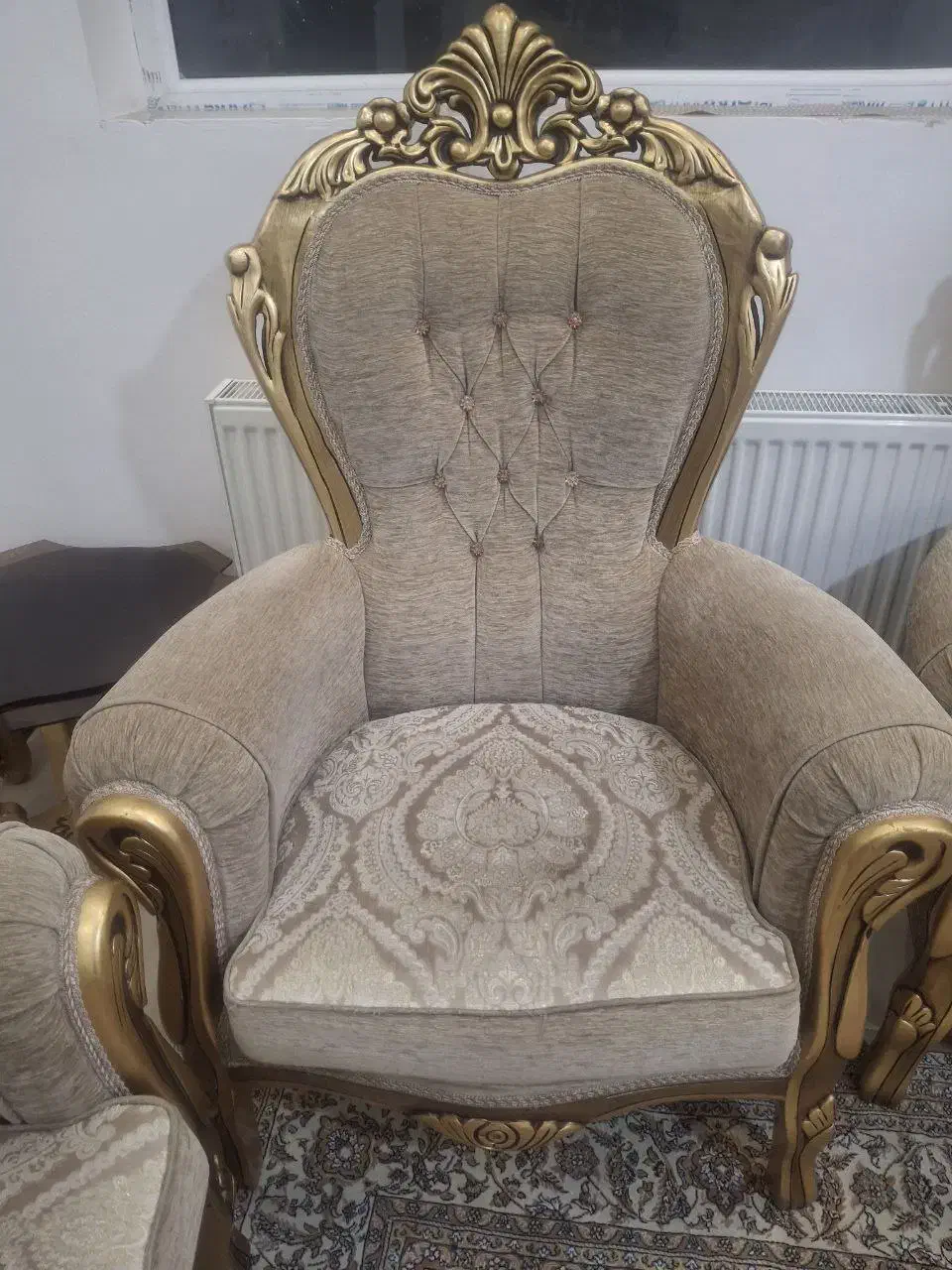 مبل سلطنتی|مبلمان خانگی و میز عسلی|گلپایگان, |دیوار