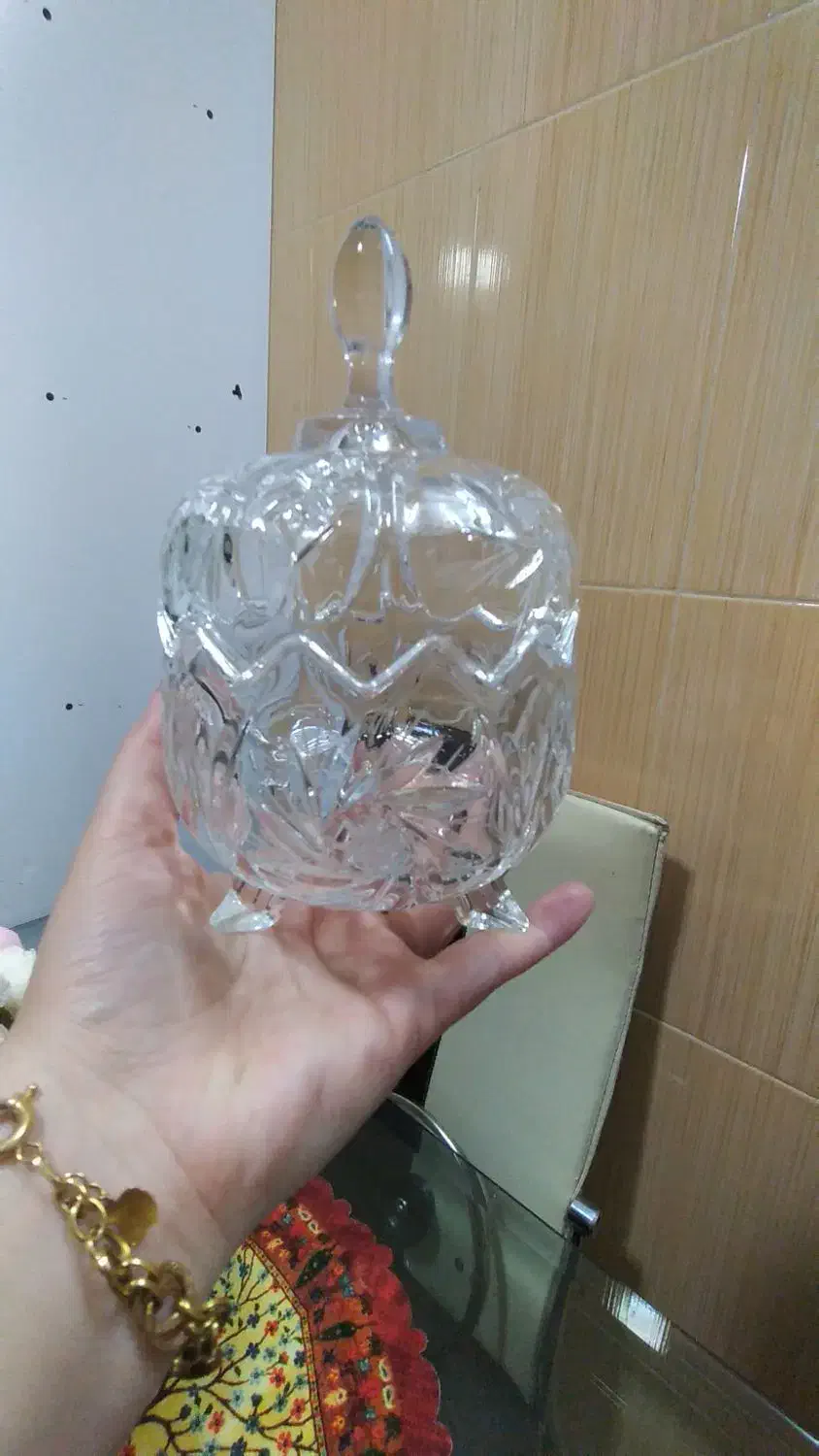 نقل خوری وقندان|ظروف سرو و پذیرایی|قم, قلعه یزدیها|دیوار