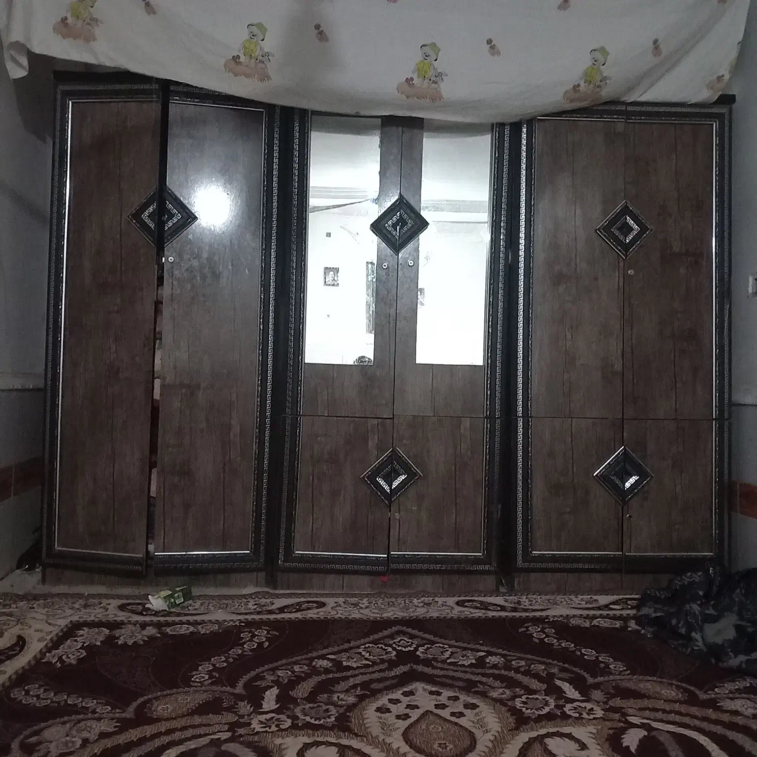 کمد سالم سه لخت|جاکفشی، کمد، دراور|آق قلا, |دیوار