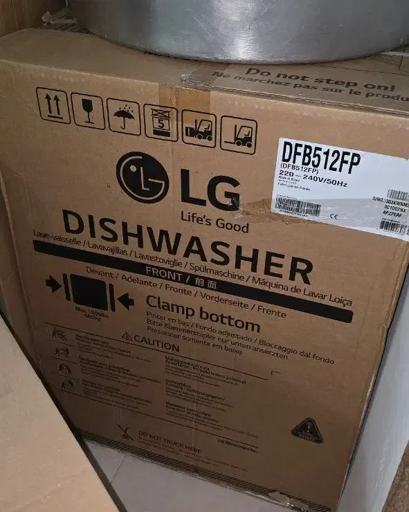 ماشین ظرفشویی 14نفره ال جی مدلDFB512P|ماشین ظرفشویی|قروه, |دیوار