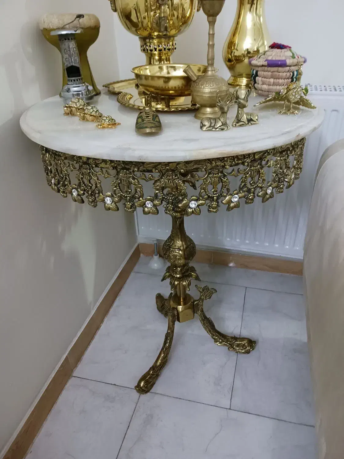 میز برنز|مبلمان خانگی و میز عسلی|محمدشهر, شهرک پیام (مهرالبرز)|دیوار