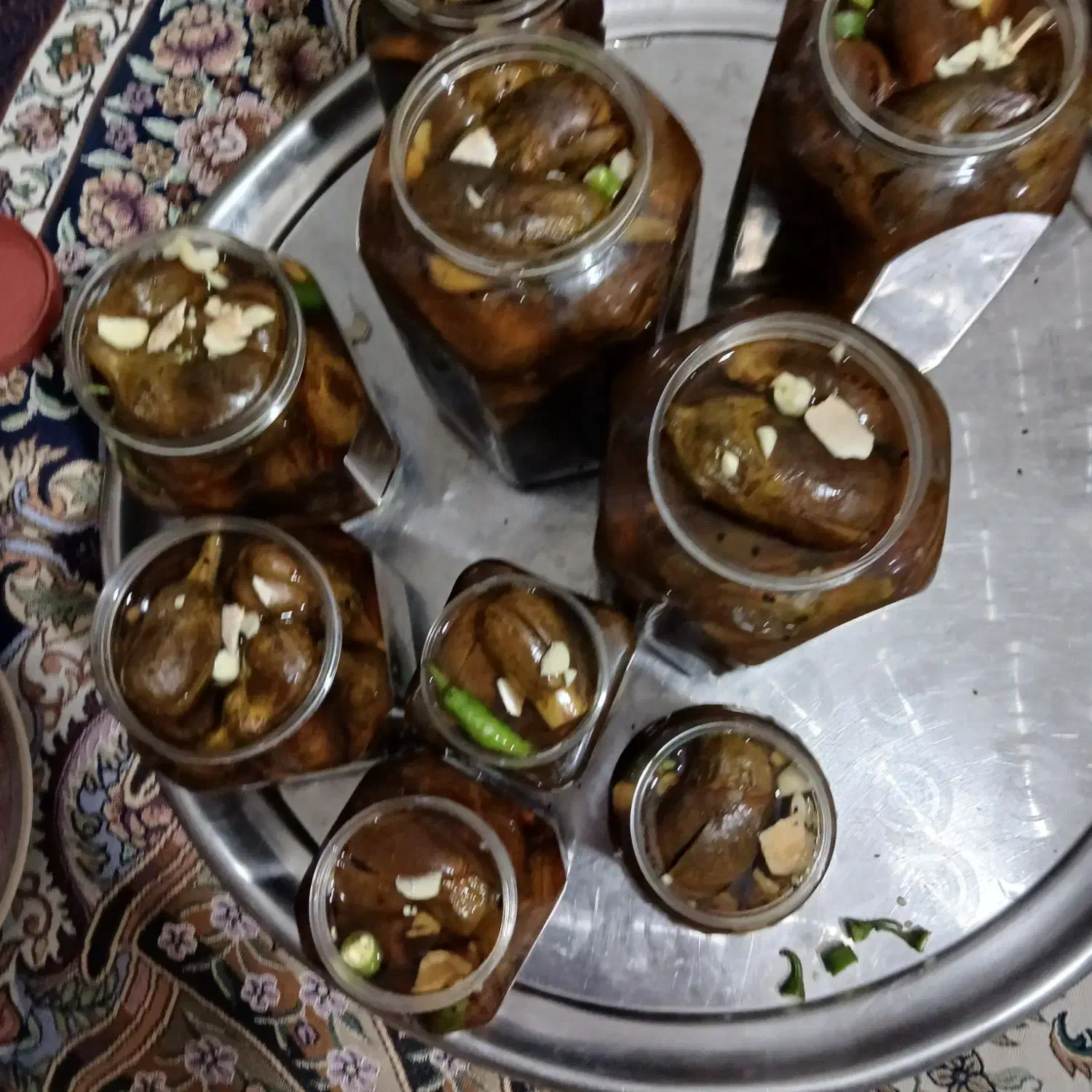 ترشی خونگی بادمجون محلی|خوردنی و آشامیدنی|نورآباد ممسنی, |دیوار