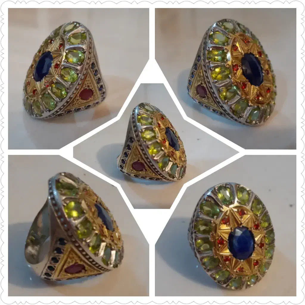 انگشتر کلکسیونی ۴۷ جواهر|جواهرات|تهران, استخر|دیوار