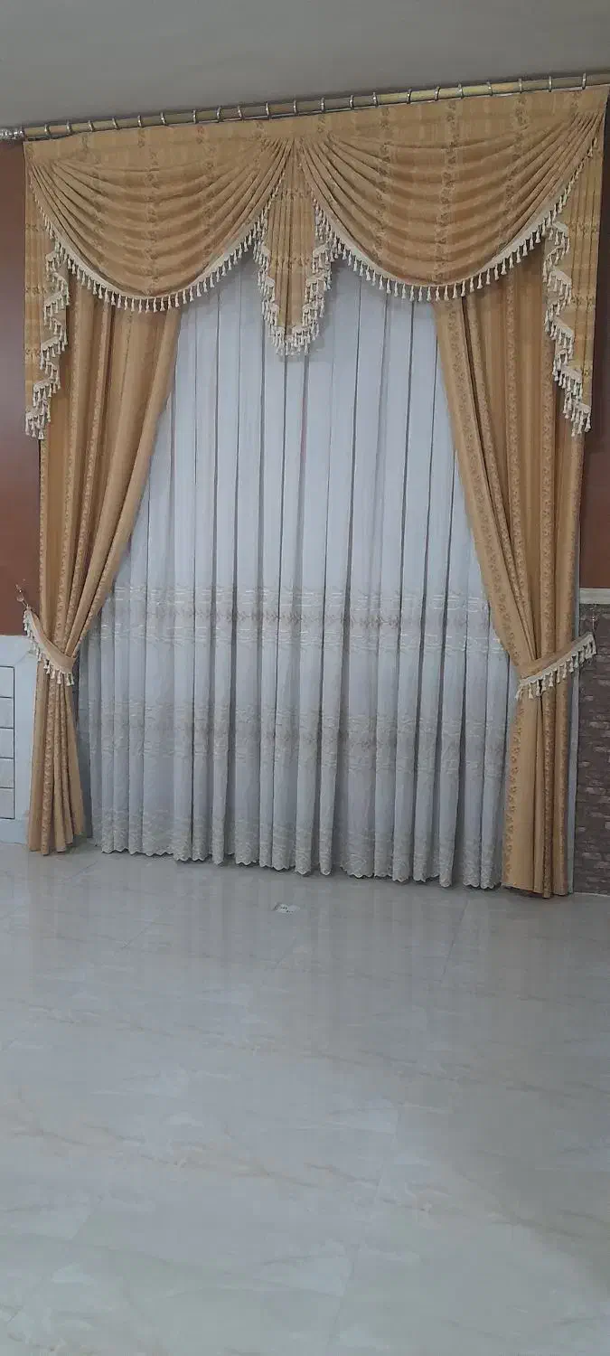 پرده|پرده، رانر، رومیزی|اصفهان, عاشقآباد|دیوار