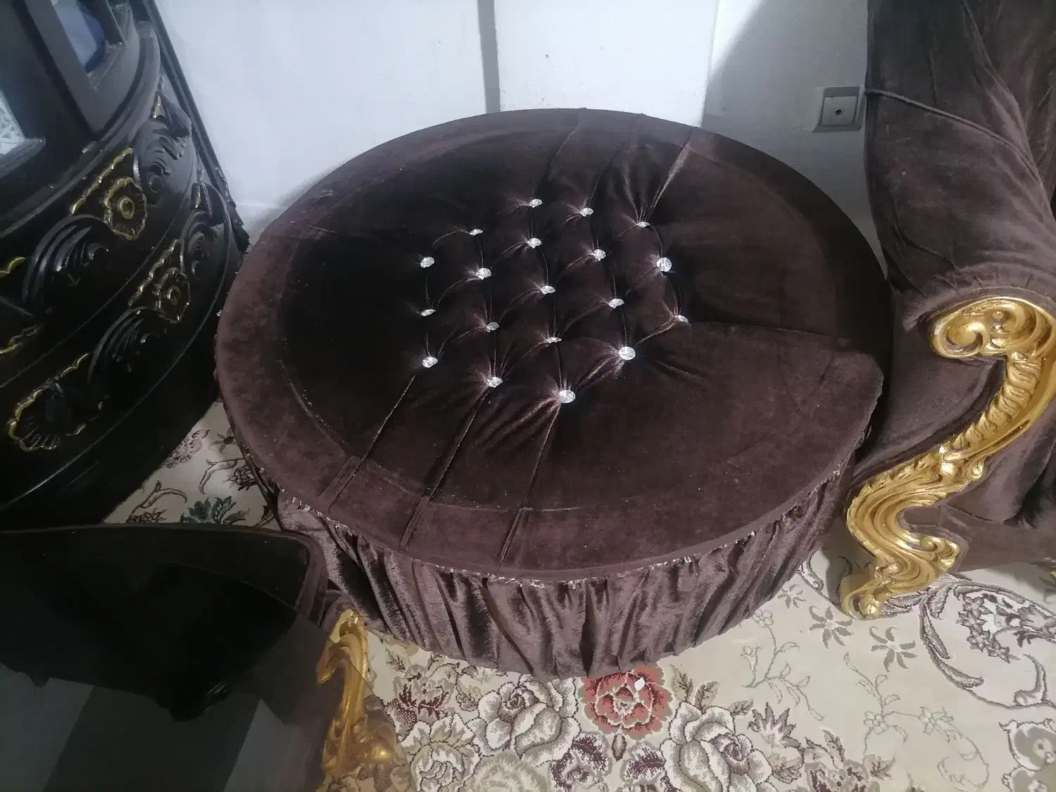 مبل هفت نفره بامیزو عسلی|مبلمان خانگی و میز عسلی|مهدی شهر, |دیوار