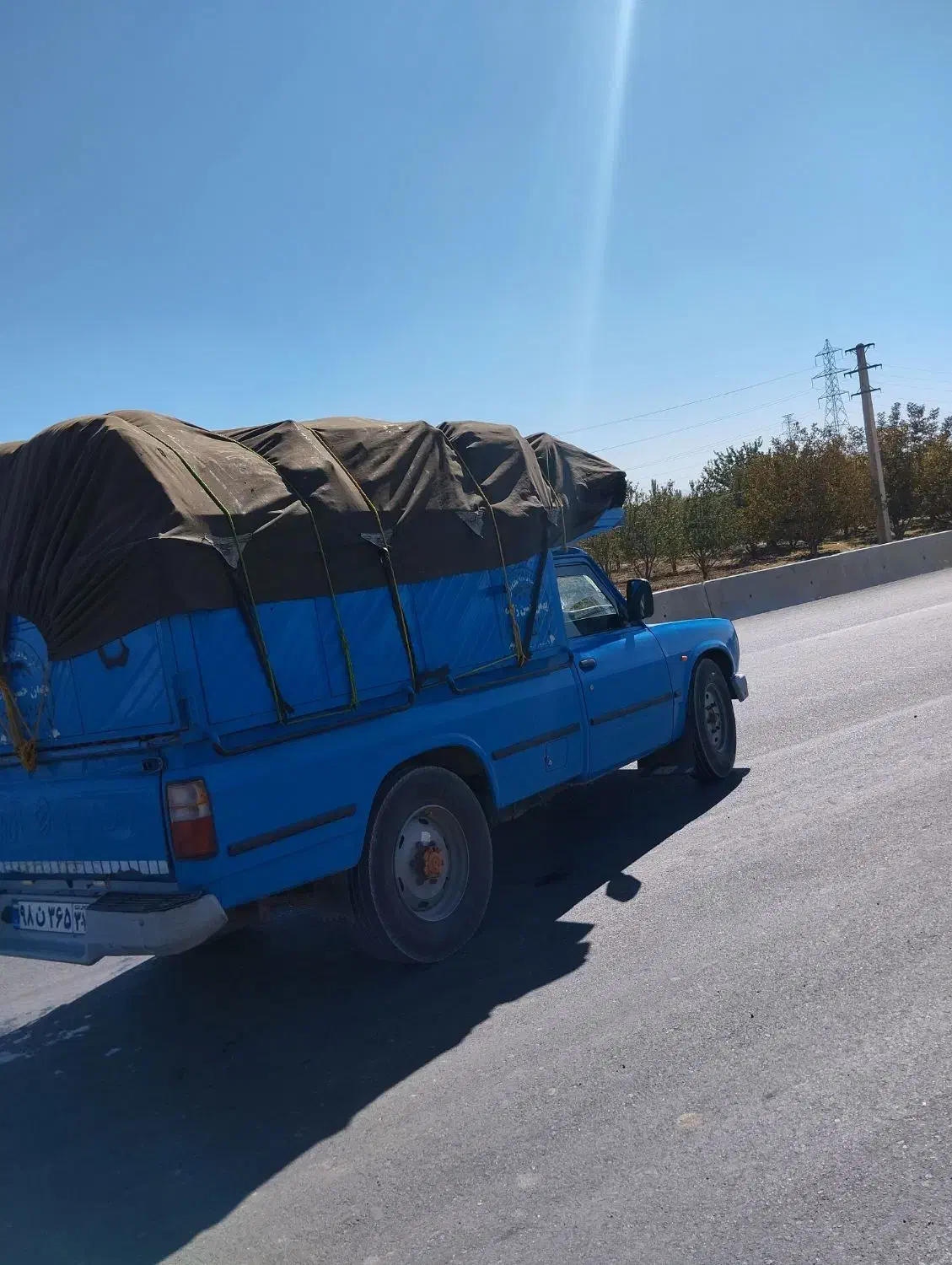 سایپا وانت بار اسباب کشی. باربری. کرایه تلفنی|خدمات حمل و نقل|میاندوآب, |دیوار