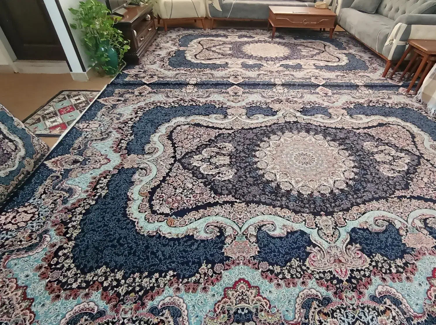 یه جفت فرش 9متری|فرش|قم, مسکن مهر|دیوار