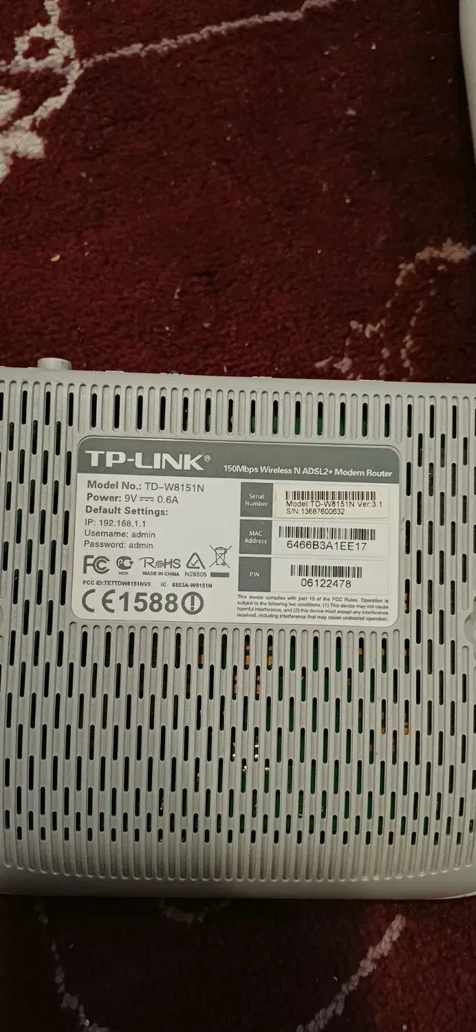 مودم سالم مرتب|مودم و تجهیزات شبکه|گرگان, |دیوار