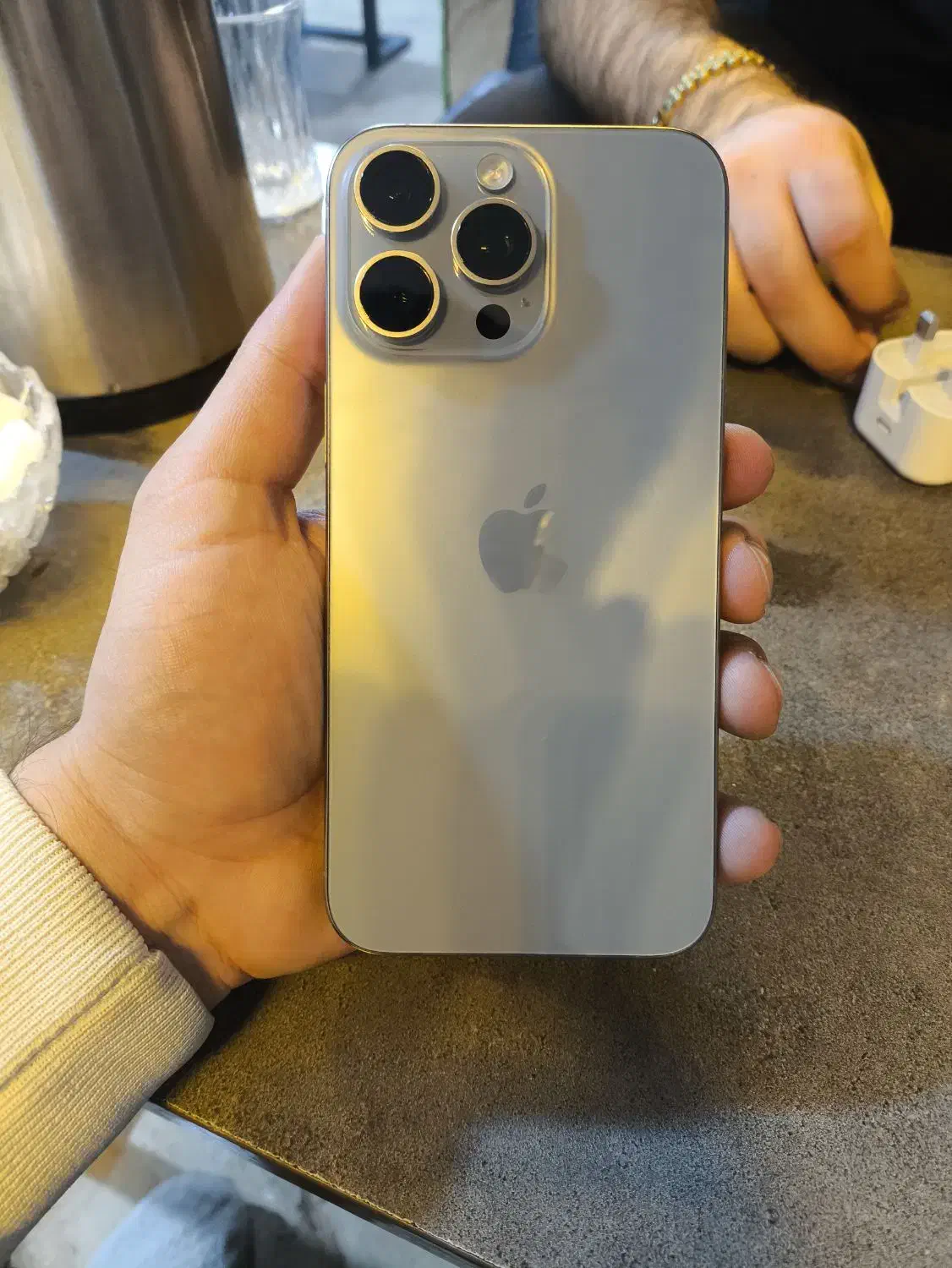 iphone 15 pro max باطری 100|موبایل|تبریز, |دیوار