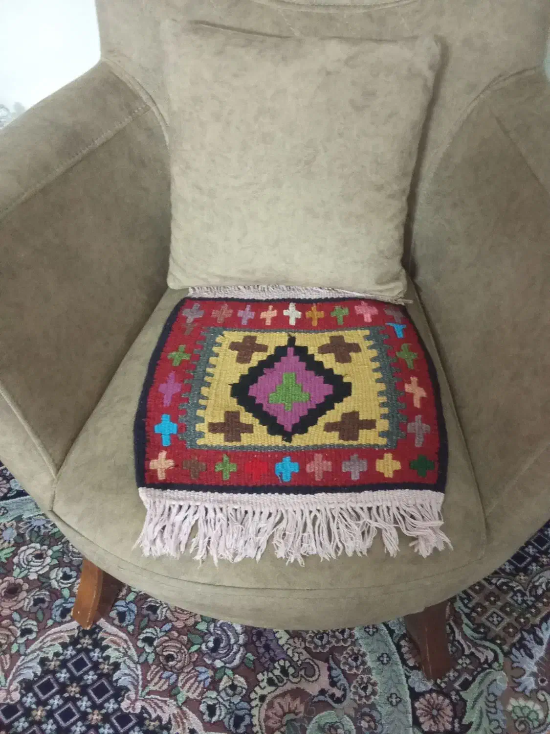 گلیم|گلیم، جاجیم، گبه|زنجان, |دیوار