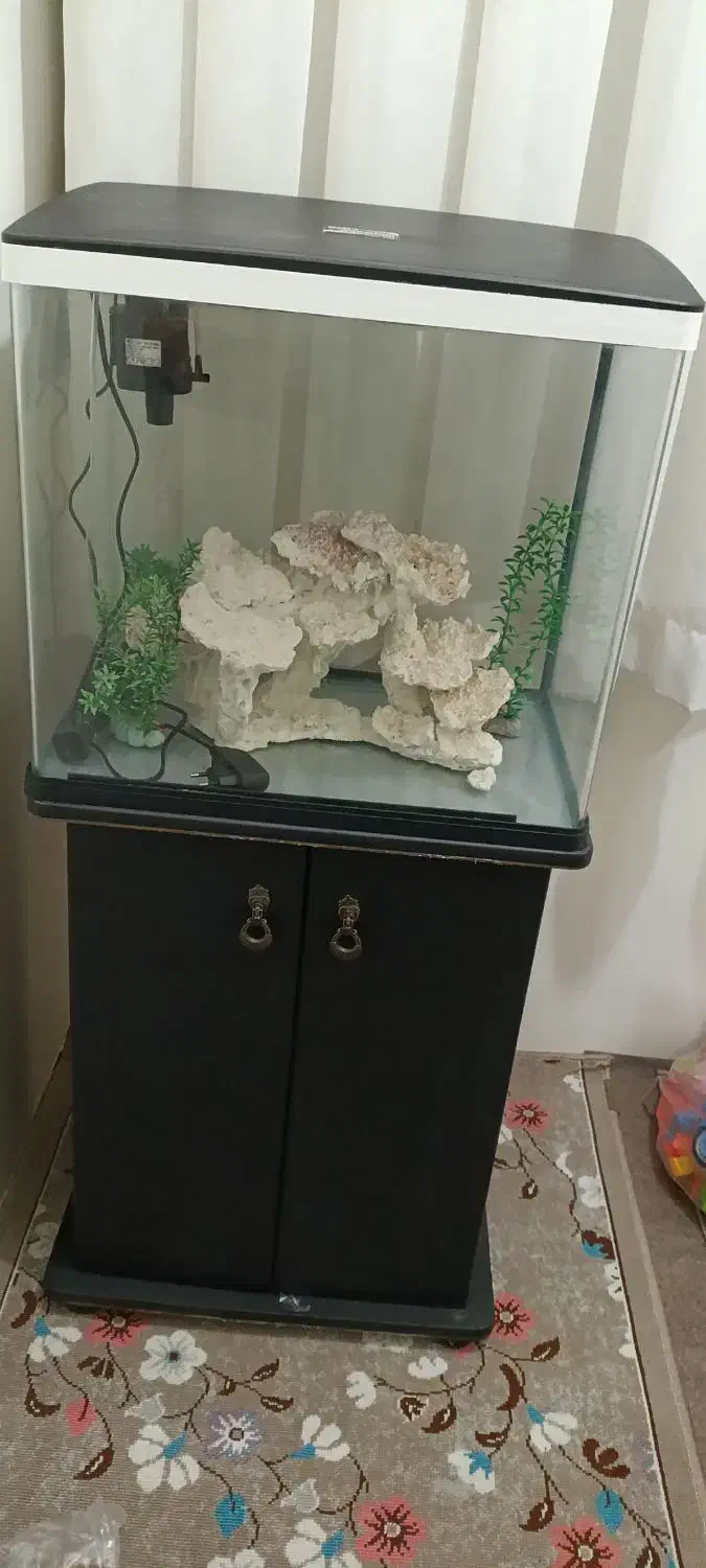 اکواریوم کامل با کمد،شیک نو.|ماهی|تهران, هفده شهریور|دیوار