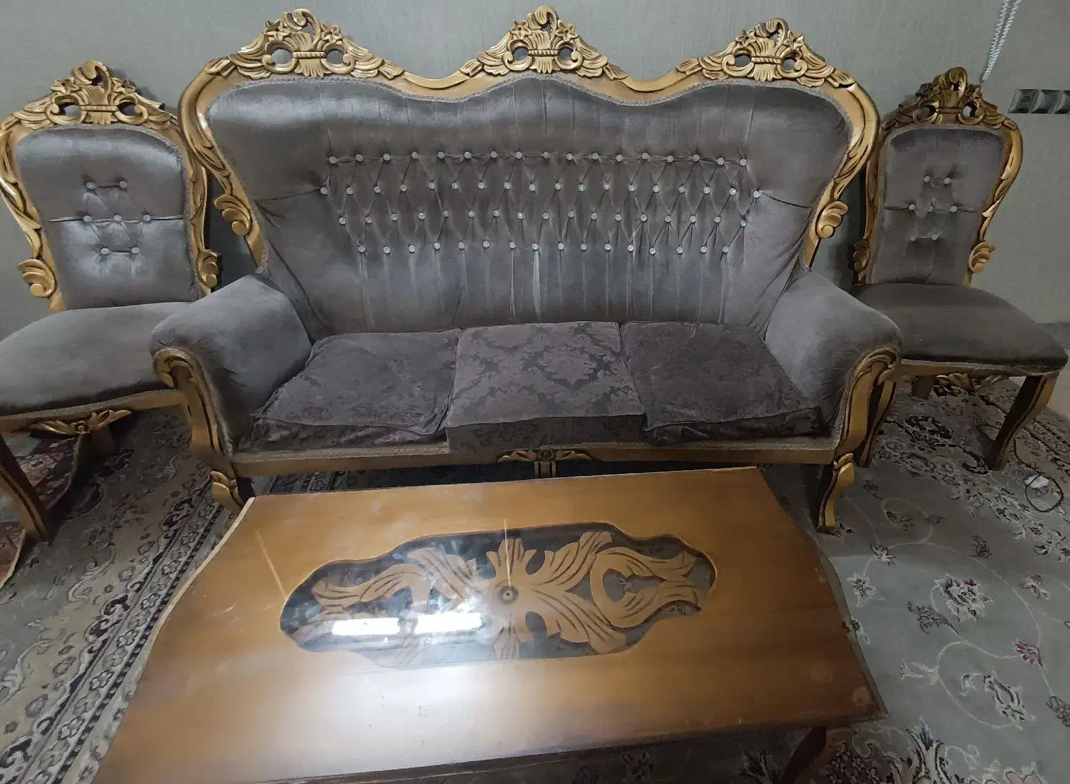 مبل ۹ نفره|مبلمان خانگی و میز عسلی|مشهد, حضرت حجت|دیوار