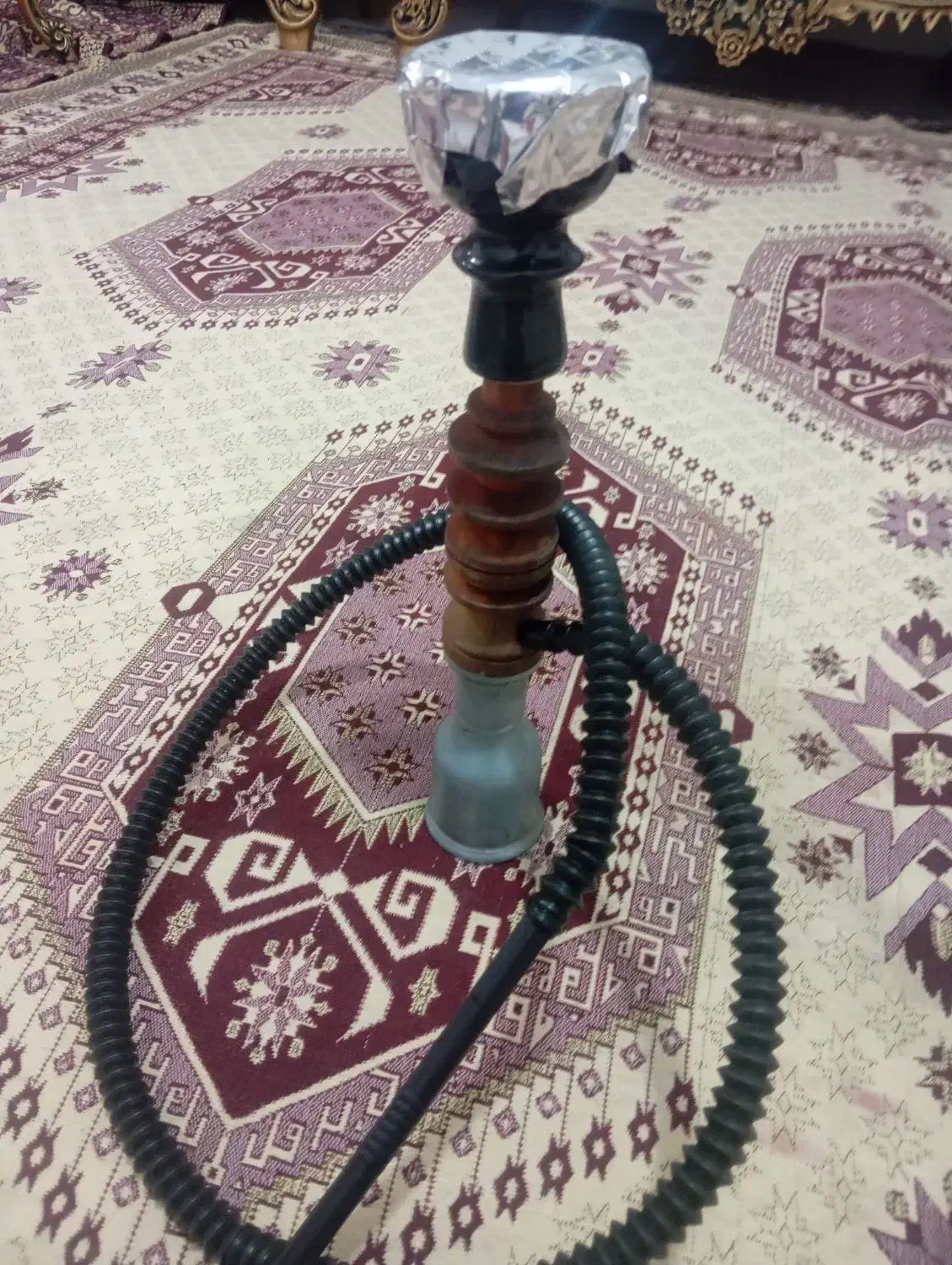 قلیان تنه چوبی|زیورآلات و اکسسوری|نظرآباد, رسالت|دیوار