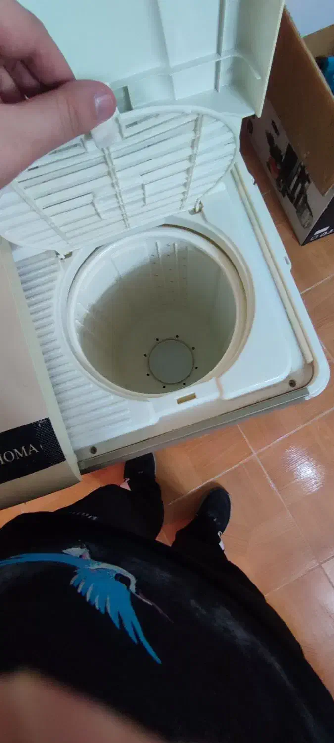 لباس شویی دوقلو در حد نو|ماشین لباسشویی و خشککن لباس|شاهرود, |دیوار