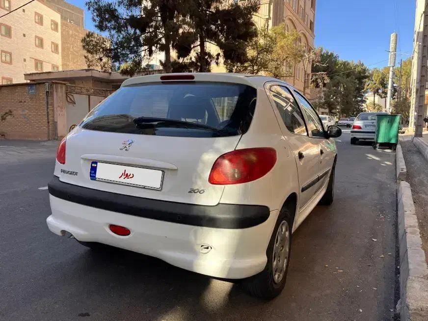 پژو ۲۰۶ تیپ ۲ مدل ۹۶|خودرو سواری و وانت|سبزوار, پاسداران|دیوار