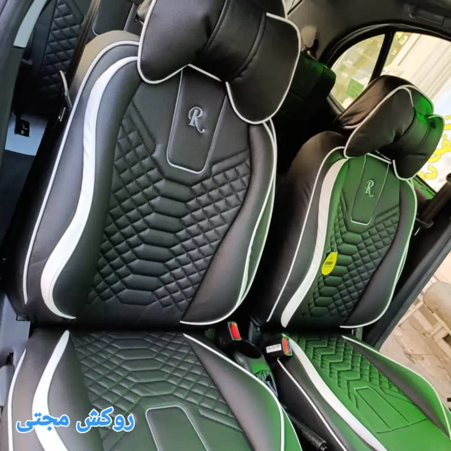 روکش ماشین تعمیرات صندلی شیشه دودی کفی سه بعدی|خدمات موتور و ماشین|قم, فرهنگیان و شهربانی|دیوار