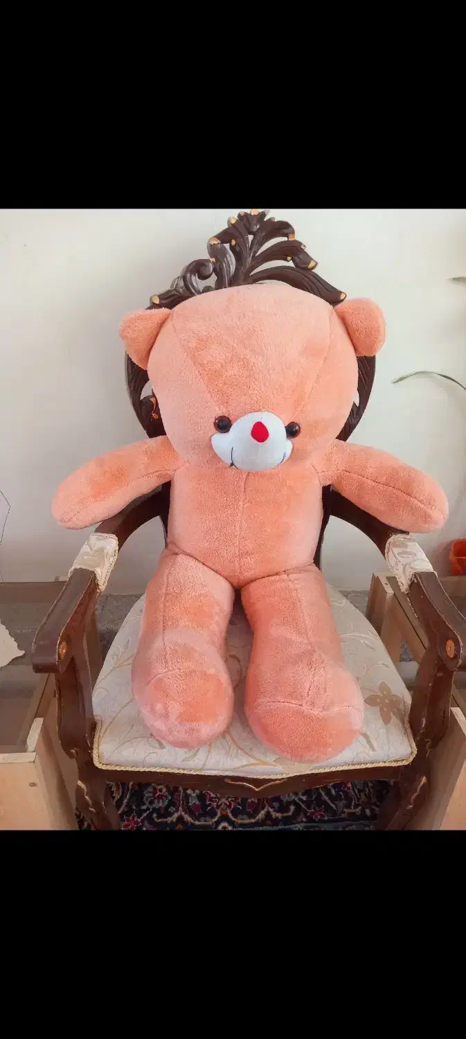 خرس عروسکی درحد نو قیمت ۸۰۰ هزارتومان|اسباببازی بچه|نیشابور, بنیاد شهید|دیوار